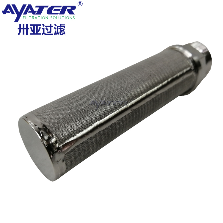 卅亞過濾不銹鋼燒結(jié)網(wǎng)濾芯29X125