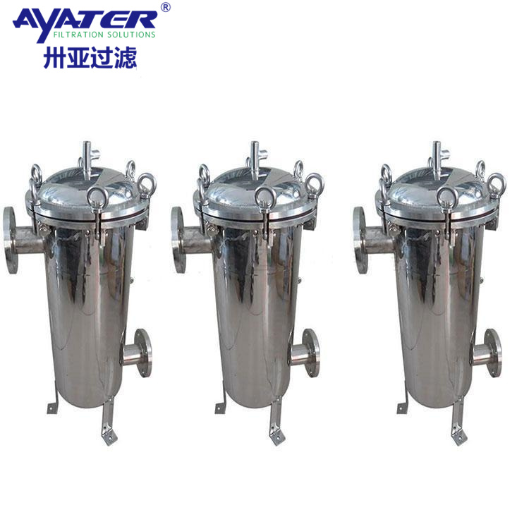 卅亞過濾工業廢水處理 精密過濾 不銹鋼袋式過濾器