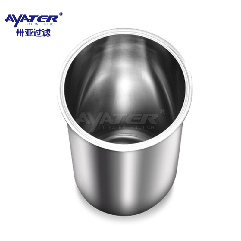 電解液過濾罐卅亞過濾316不銹鋼材質(zhì)單芯5寸1T流速支持定制
