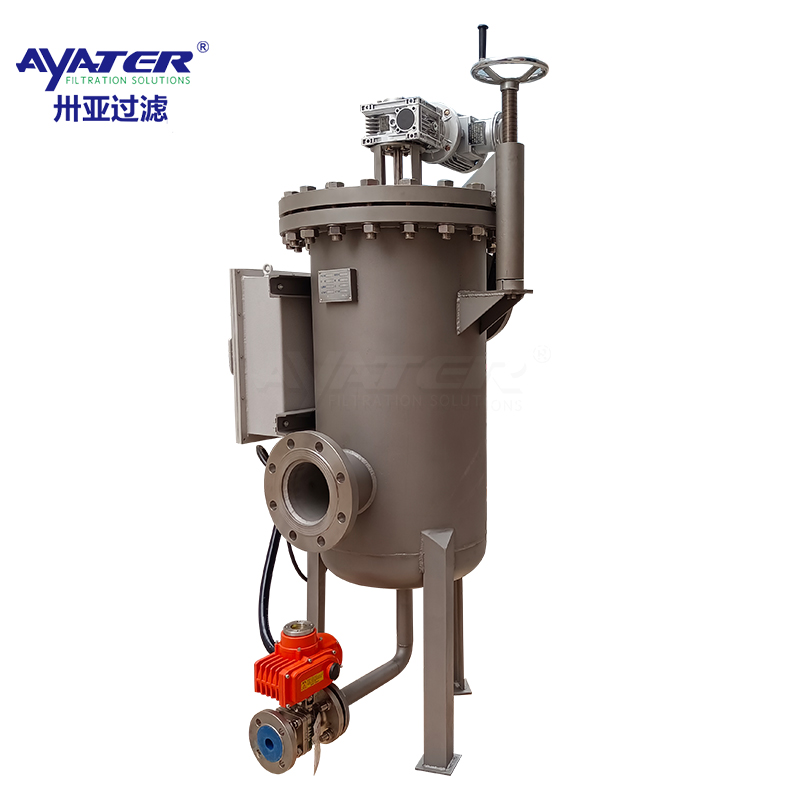  卅亞過(guò)濾 冷卻水不銹鋼毛刷芯全自動(dòng)刷式自清洗過(guò)濾器