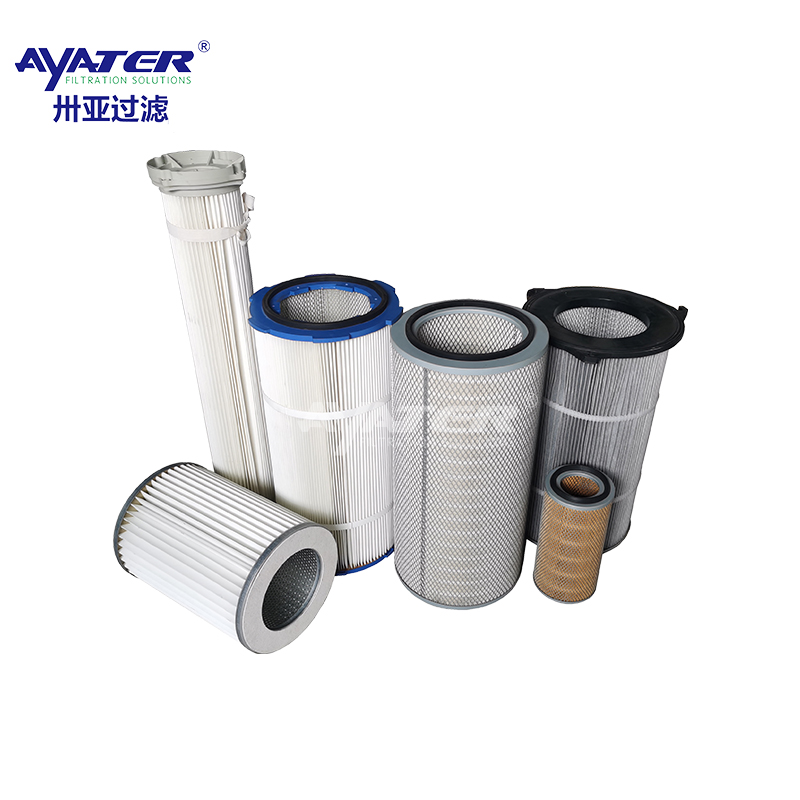 工業鋼廠打磨拋光阻燃錐形除塵濾筒