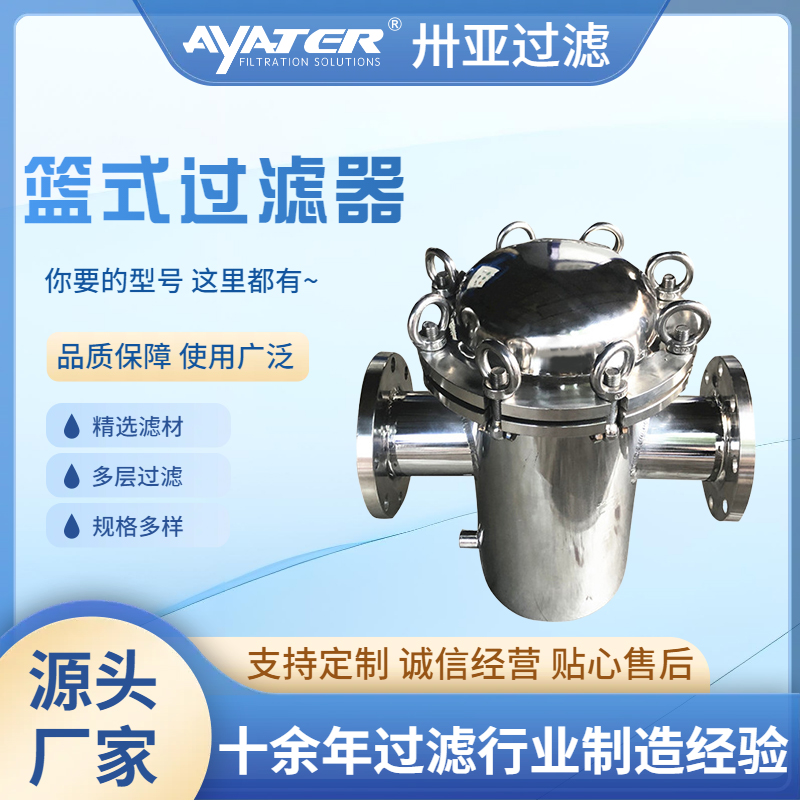 深入了解籃式過濾器的特性與選型要點(diǎn)